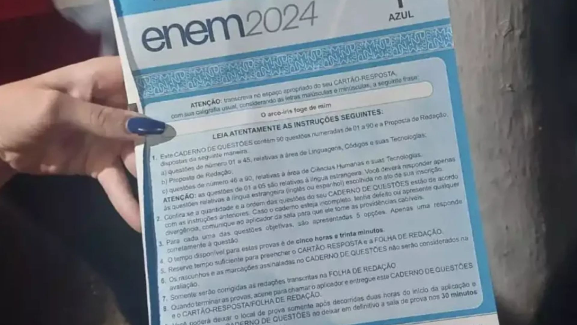 ENEM (Foto: X)