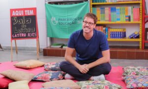 Fabio Porchat (Foto: ONG Parceiros da Educação Rio)