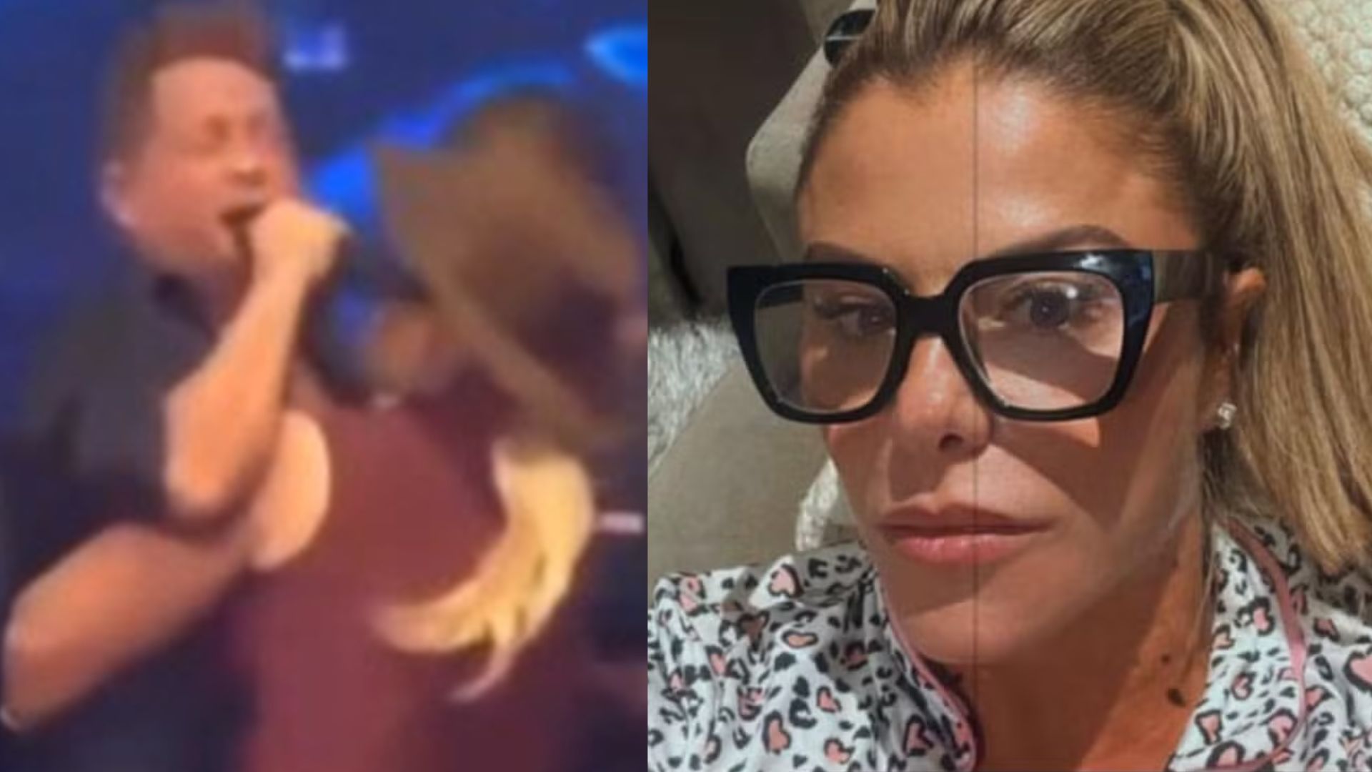 Leonardo, fã e Poliana Rocha (Foto: Instagram)