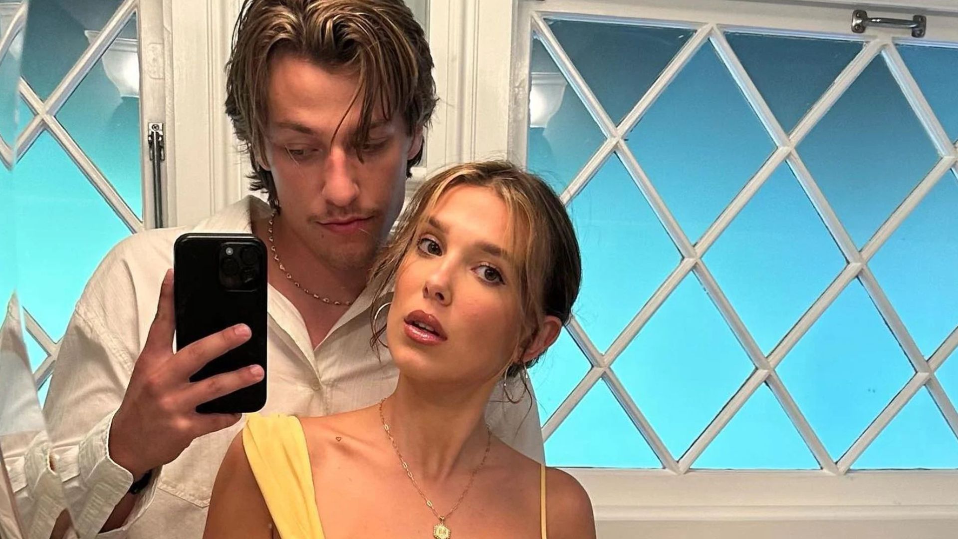 Millie Bobby Brown e Jake Bongiovi (Foto: Instagram)