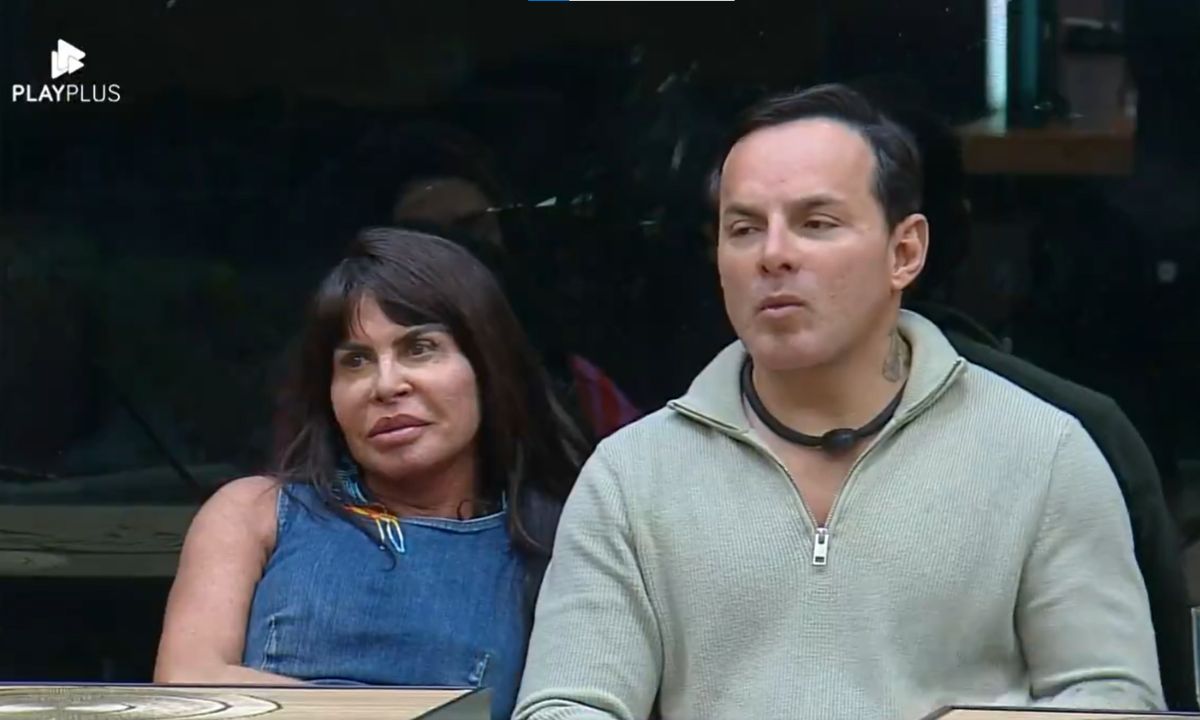 Gretchen e Esdras (Foto: Reprodução)