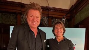 Richard Wilkins e Tom Cruise (Foto: Instagram)