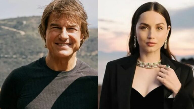 Tom Cruise e Ana de Armas (Foto: Instagram)