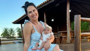Graciele e Clara (Foto: Reprodução)