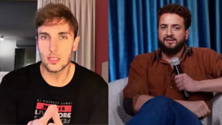 Leo Lins e Felipe Reis (Foto: Reprodução)