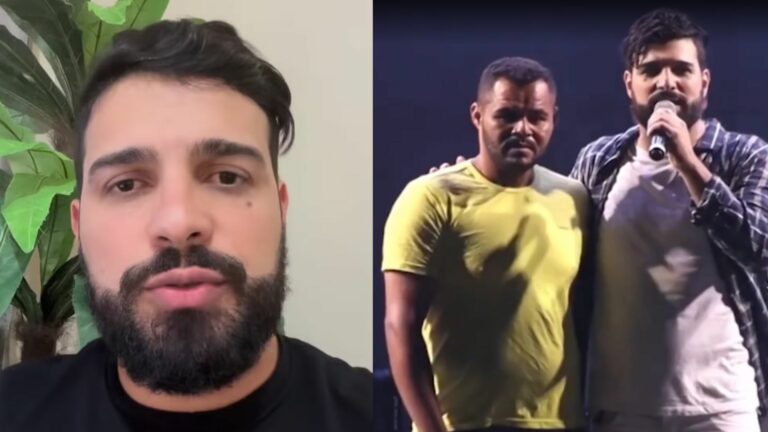 Cantor e Adailton Silva dos Santos (Foto: Instagram)