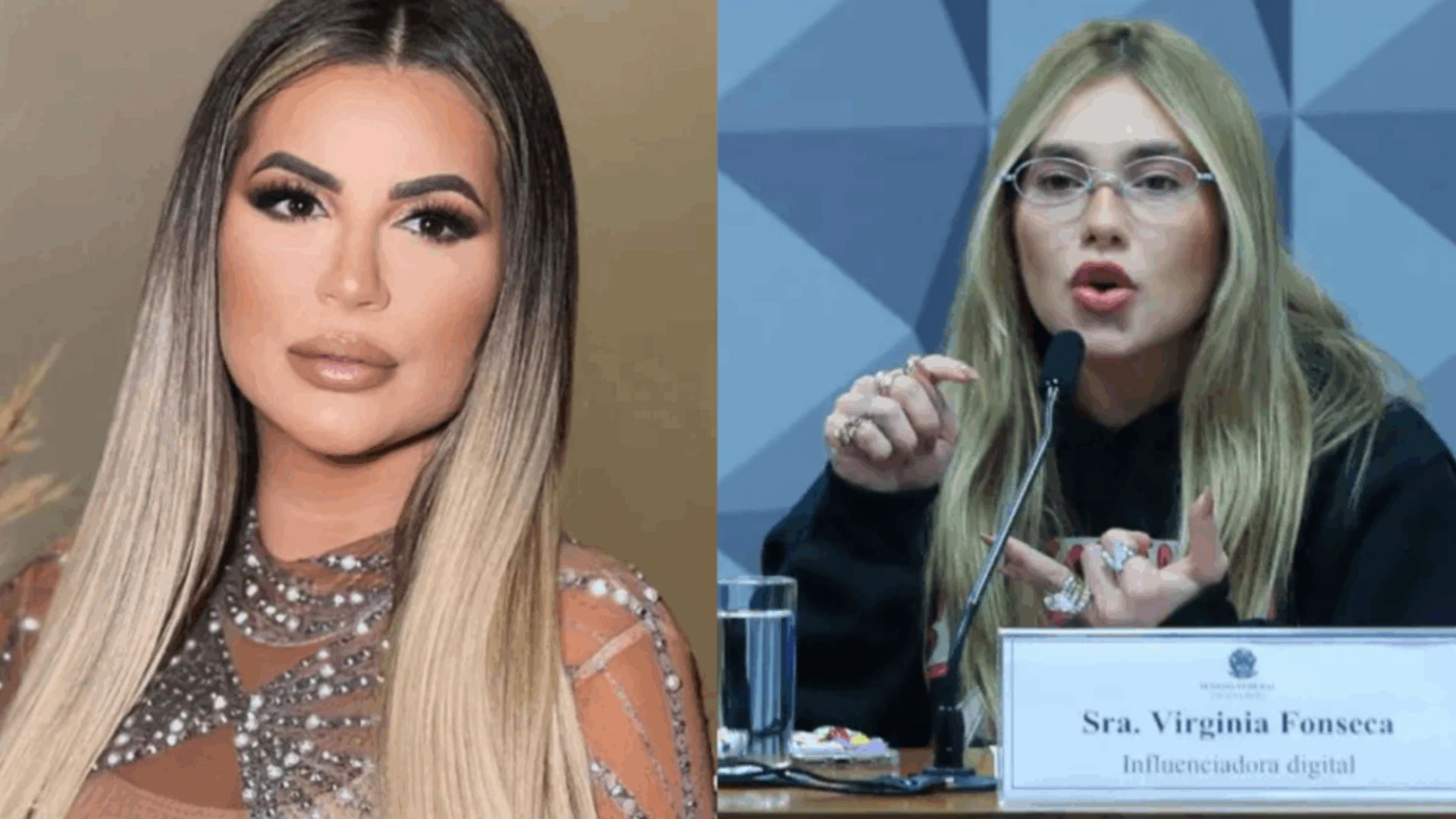 Deolane e Virginia (Foto Reprodução Redes Sociais)