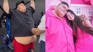 Gordão XJ e namorada (Foto: Instagram)