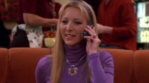Lisa Kudrow a Phoebe de Friends (foto reprodução)