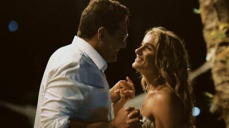 Luciano Szafir e Sasha Meneghel (foto reprodução Instagram)