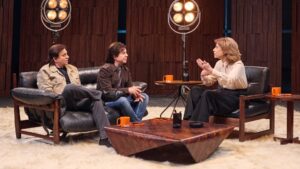 Chitãozinho & Xororó e Fernanda Torres (Foto: Divulgação)