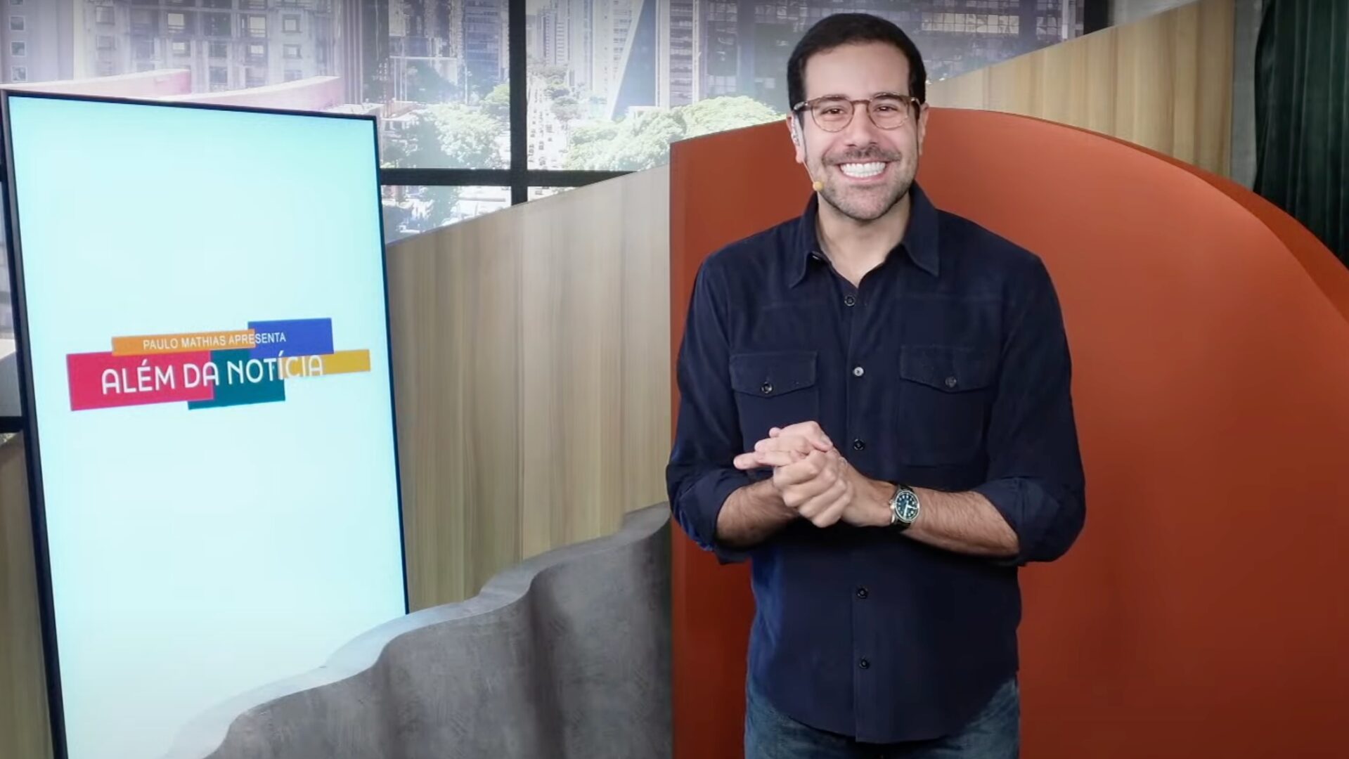 Paulo Mathias no Além da Notícia (Foto: Youtube)