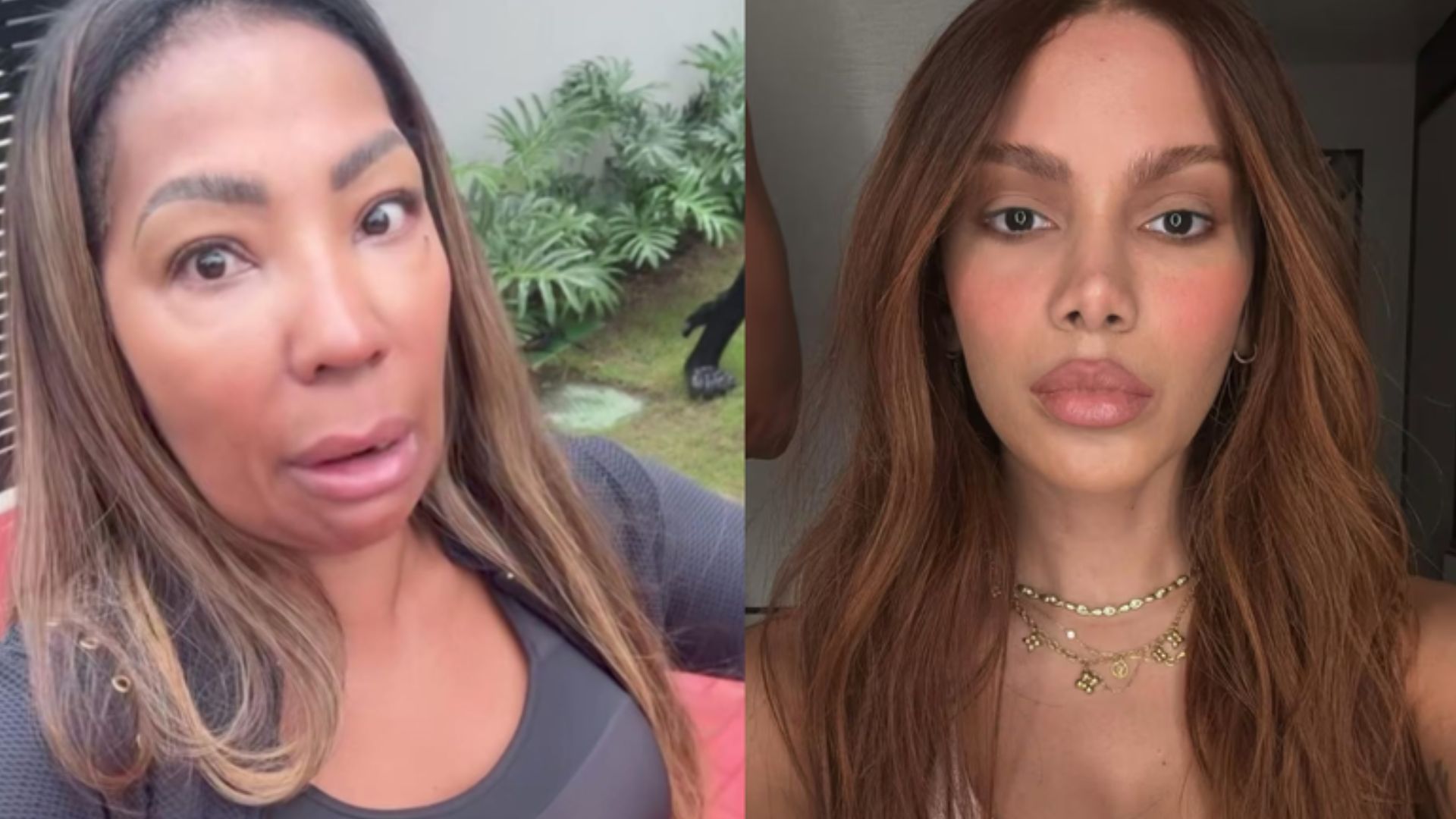 Mãe de Ludmilla e Anitta (Foto Reprodução Redes Sociais)