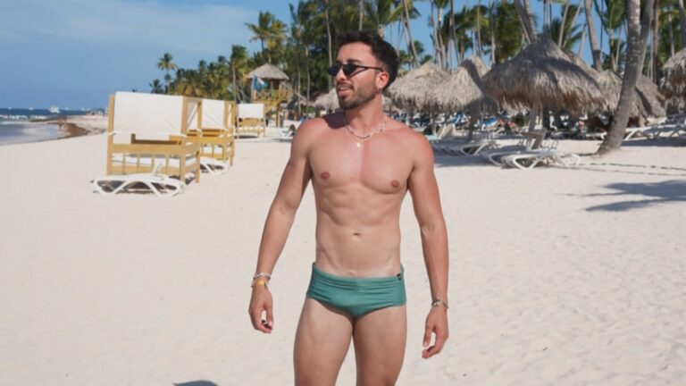 Thallysson no Caribe (Foto: Instagram)