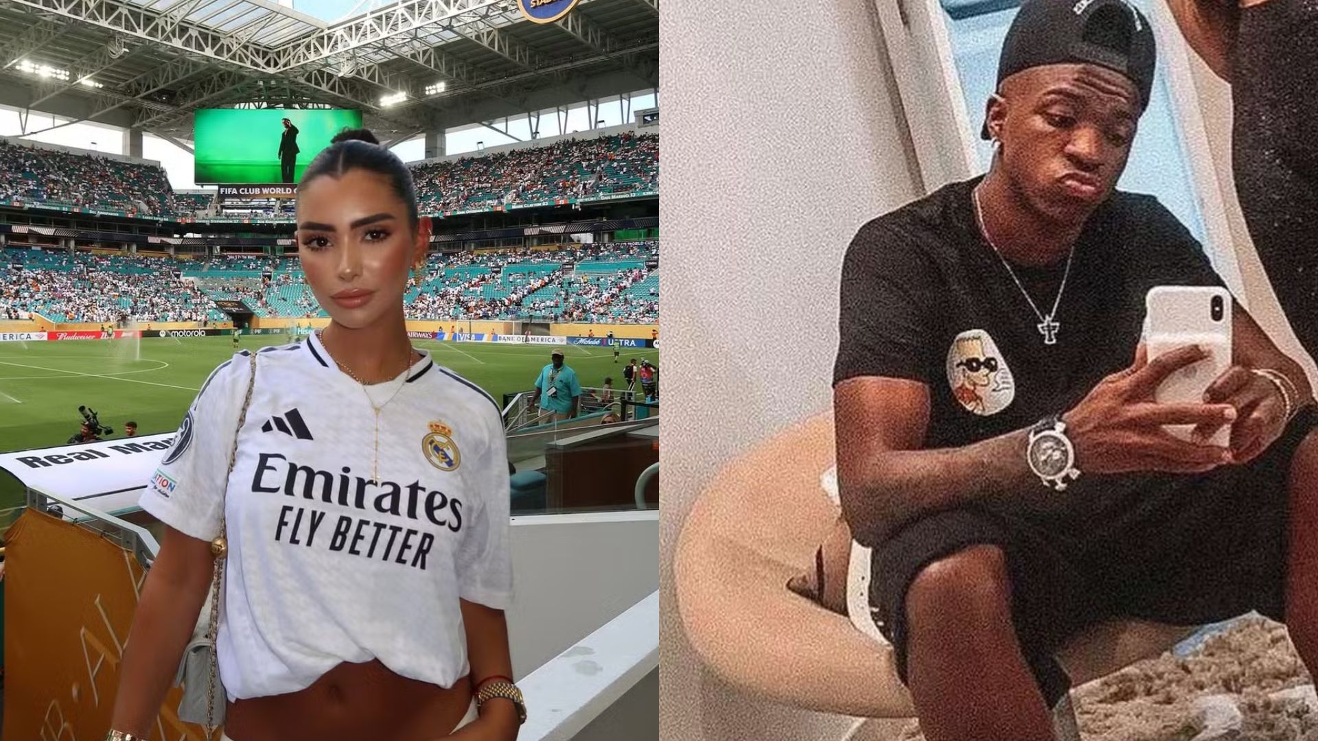 Victoria Ruiz e Vini Jr. (Foto: Instagram)