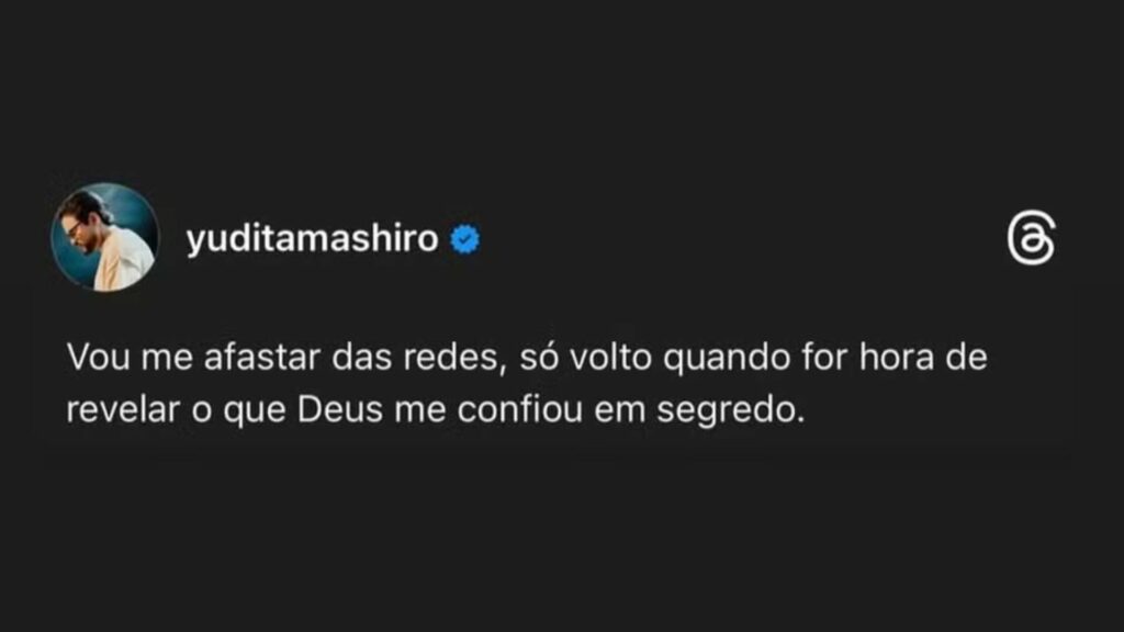 Yudi Tamashiro (Foto: Instagram)