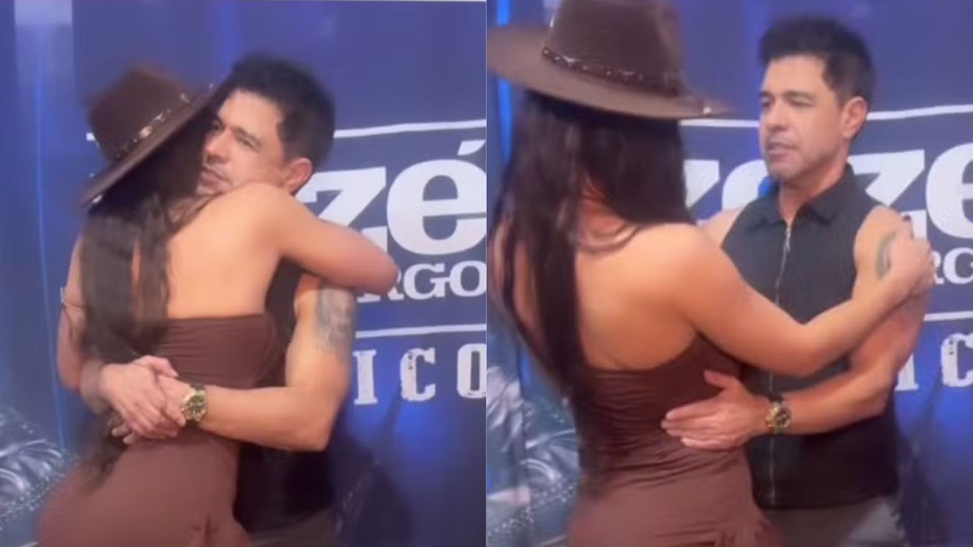 Fã e Zezé Di Camargo (Foto: Instagram)