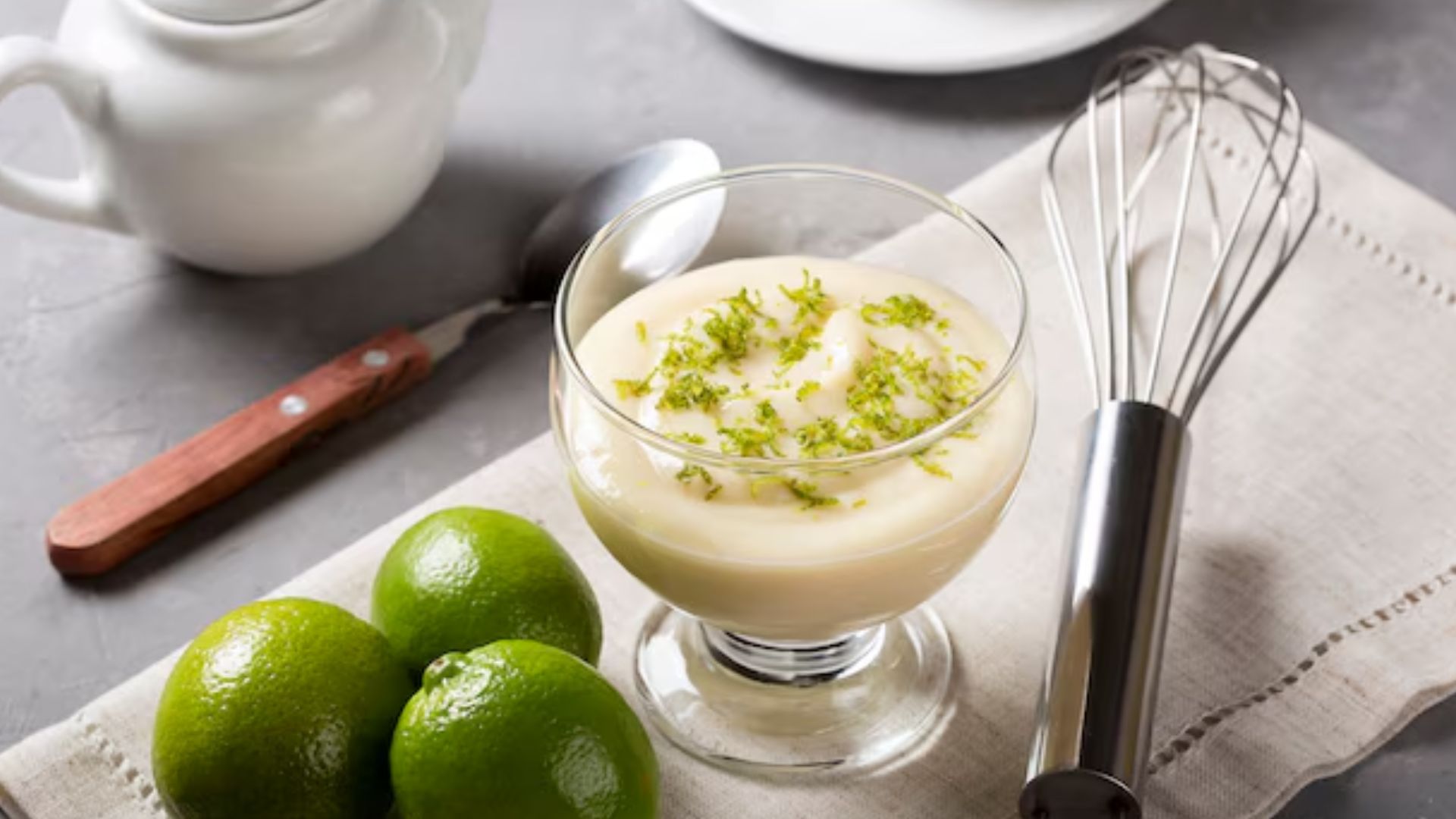 Mousse de limão fit (Foto: Freepik)