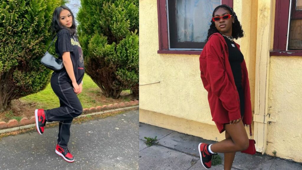 Look com tênis vermelho (Foto: Redes Sociais/Pinterest)