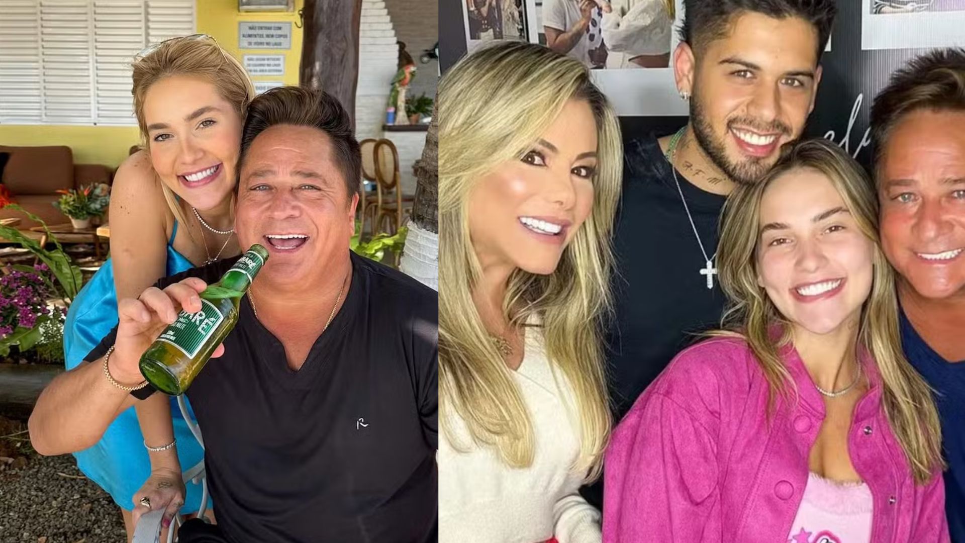 Leonardo, Virginia, Zé Felipe, Poliana Rocha (Foto: Instagram)