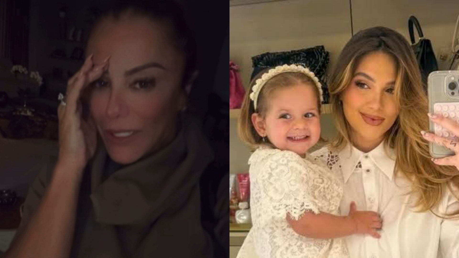 Poliana Rocha Virginia e Maria Flor (Instagram)