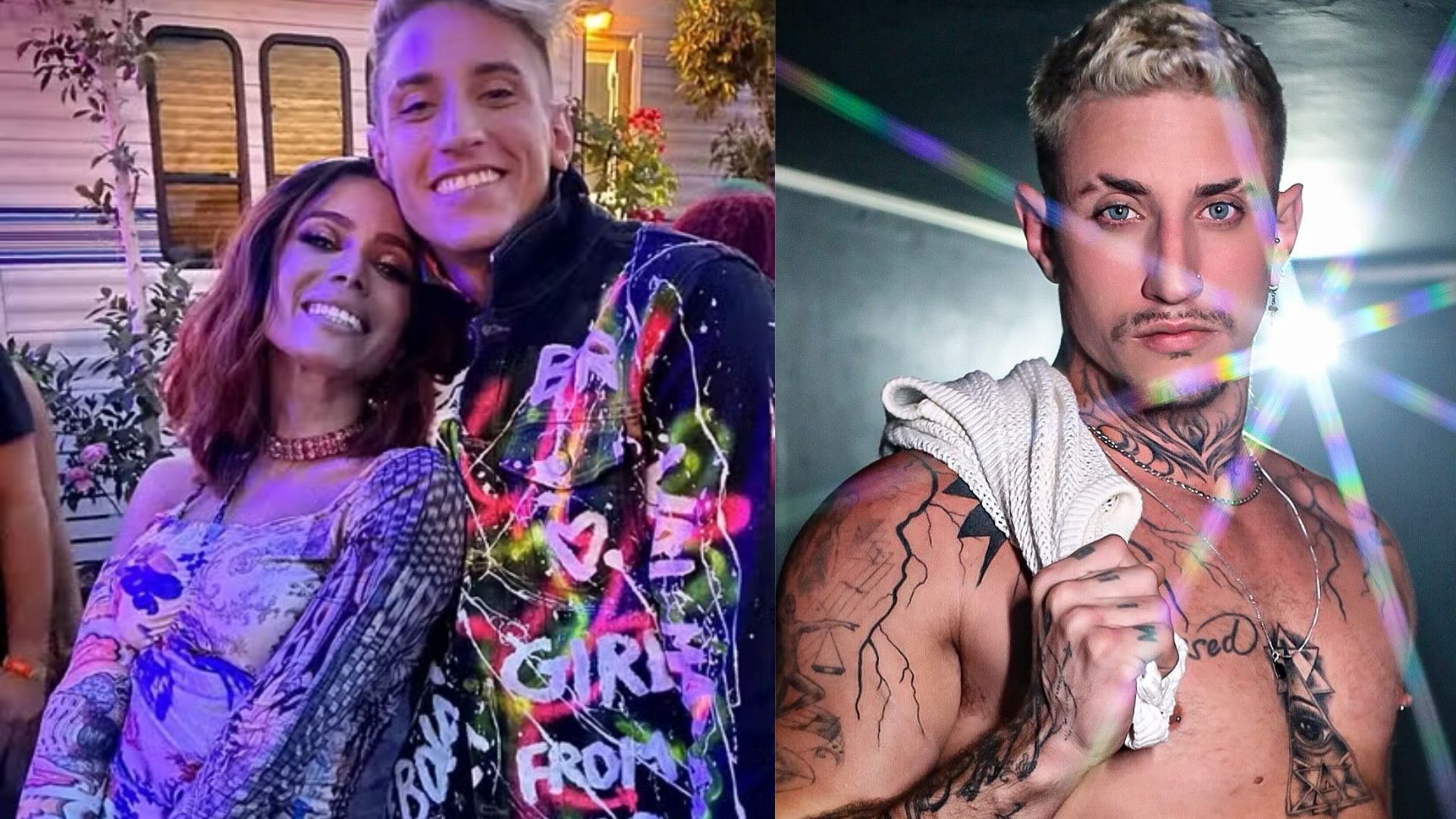 Anitta e dançarino (Foto: Instagram)