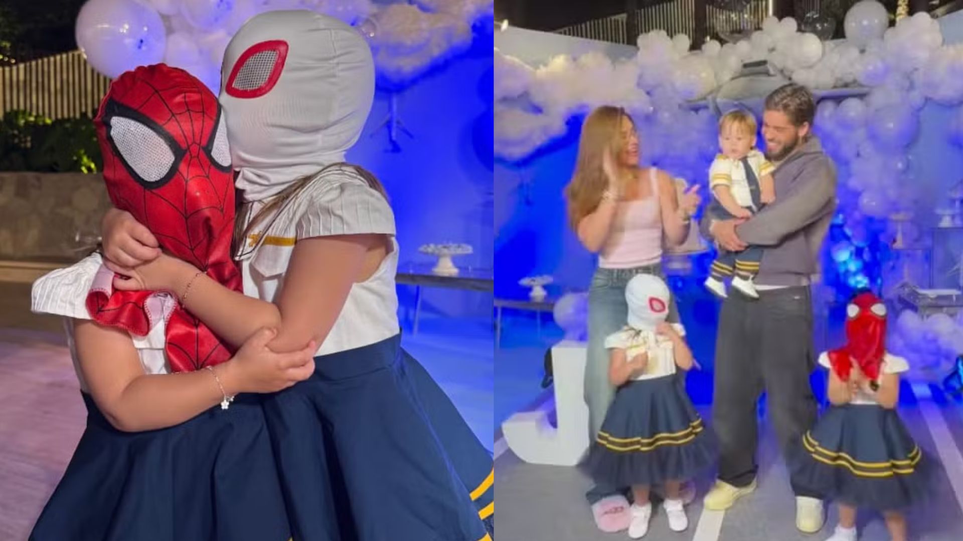 Virginia, Zé Felipe e os filhos (Foto: Instagram)