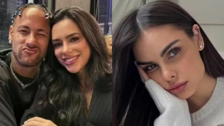 Neymar, Bruna Biancardi e Amanda Kimberlly (Foto: Instagram)