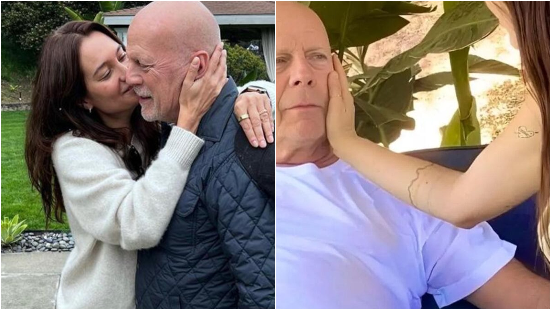 Bruce Willis e esposa (Foto: Instagram)