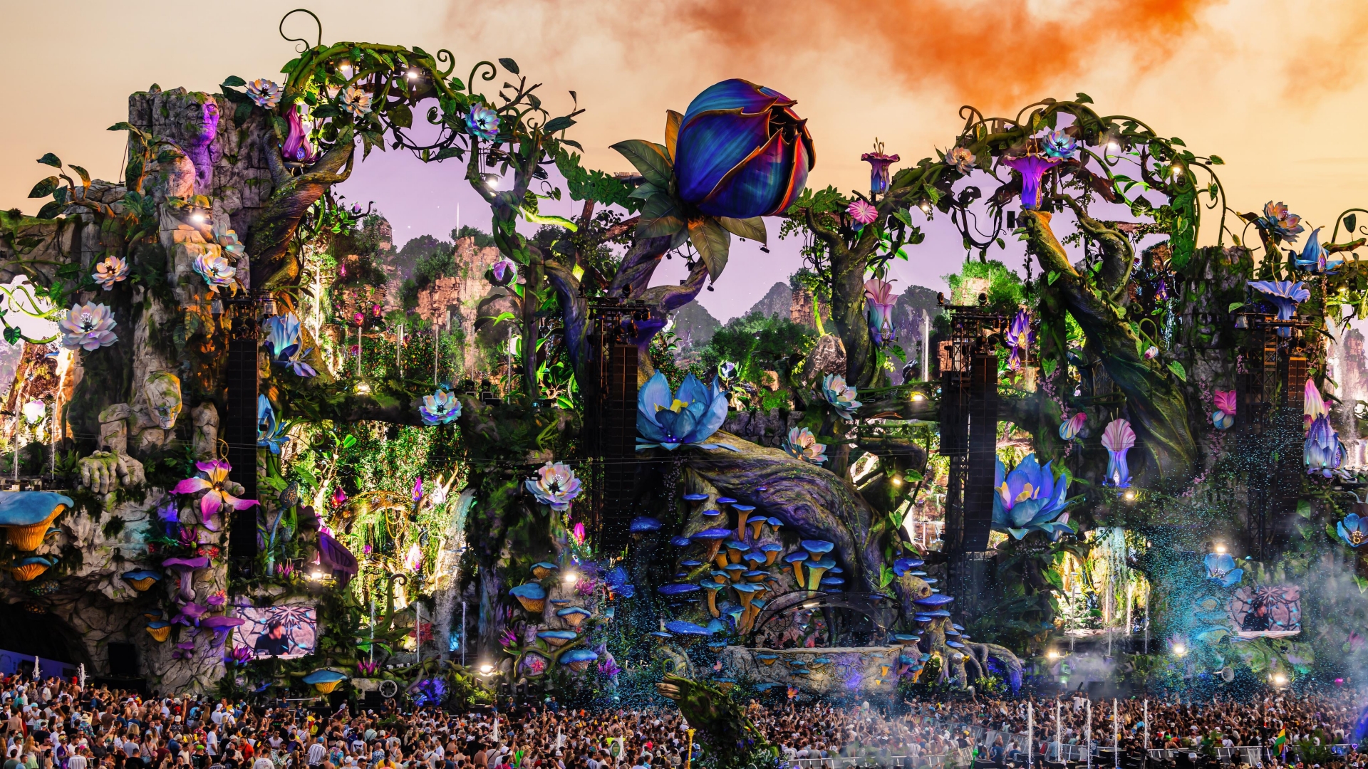 Palco LIFE no Tomorrowland Bélgica 2024 (Foto: Tomorrowland)