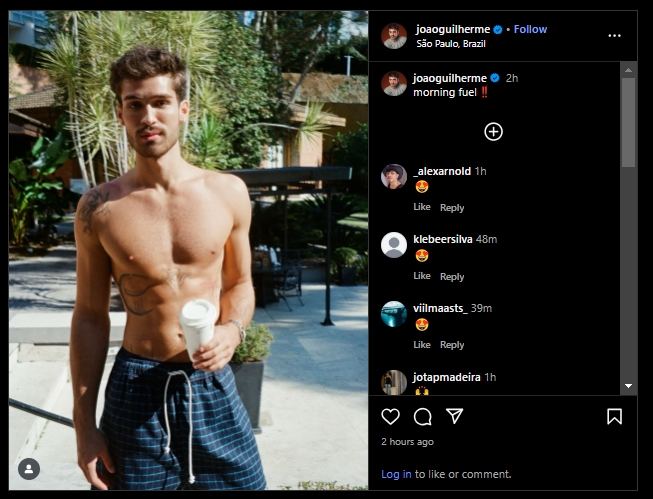 João Guilherme (Foto: Instagram)