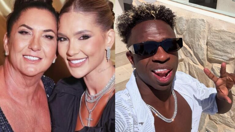 Margareth Serrão, Virginia e Vini Jr (Foto: Instagram)