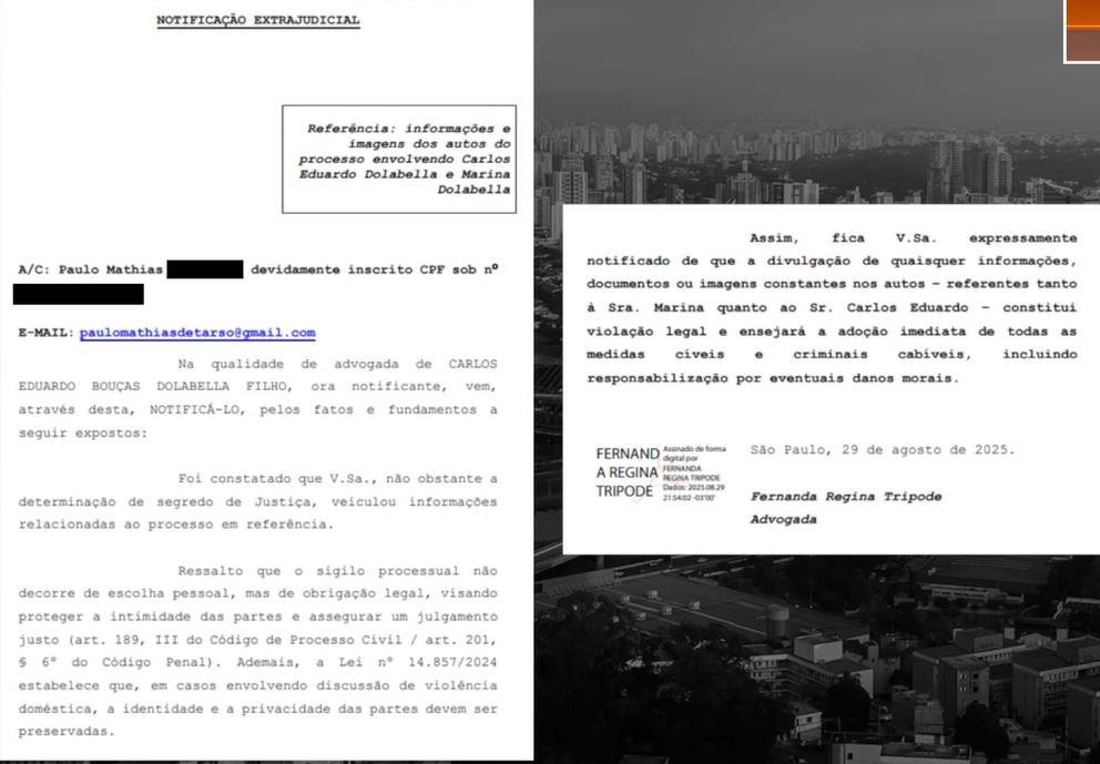 Notificação (Foto: Youtube)