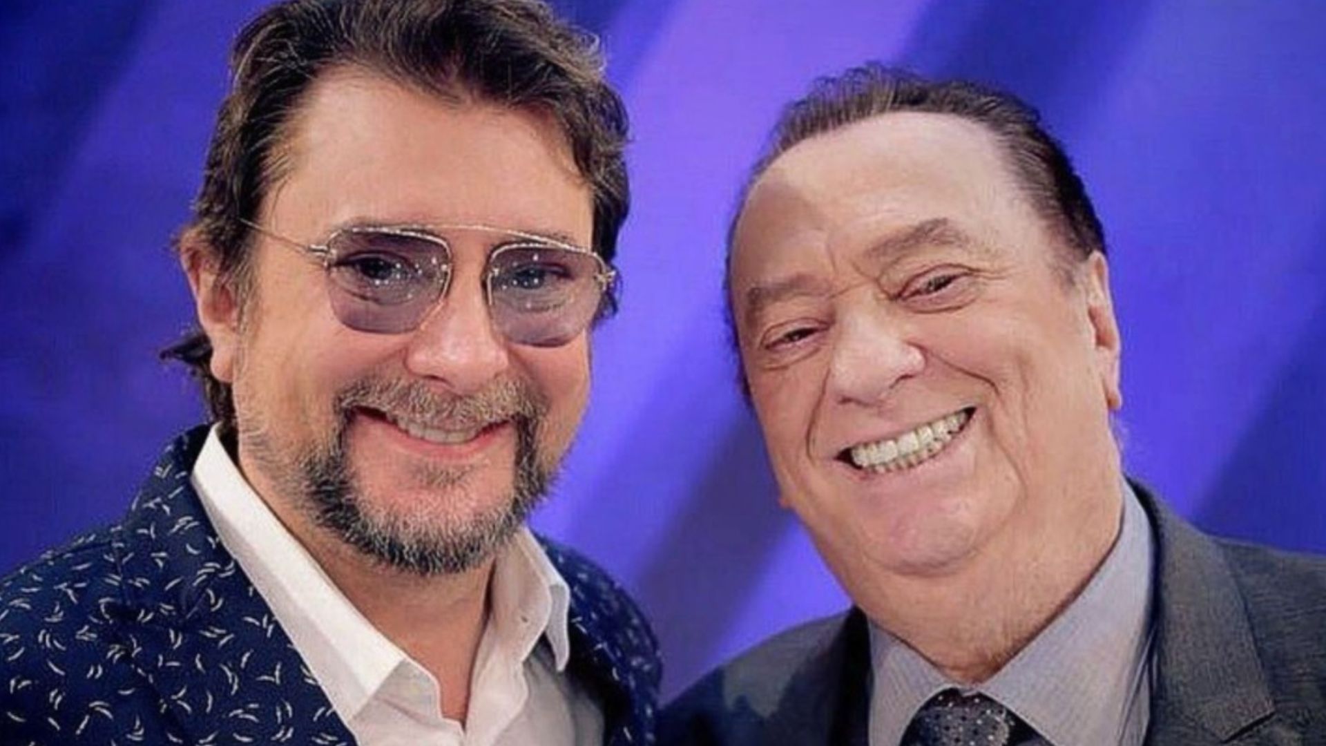 Raul Gil Jr e Raul Gil (Foto: Instagram)