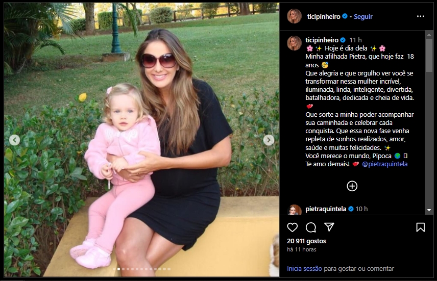 Ticiane Pinheiro (Foto: Instagram)