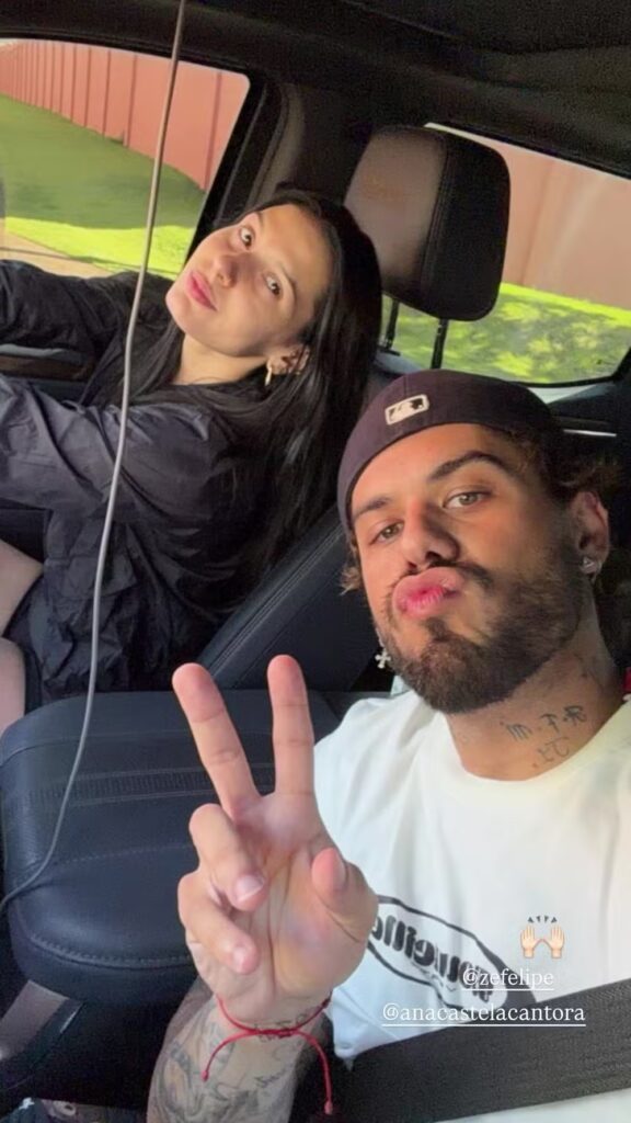 Ana Castela e Zé Felipe (Foto: Instagram)