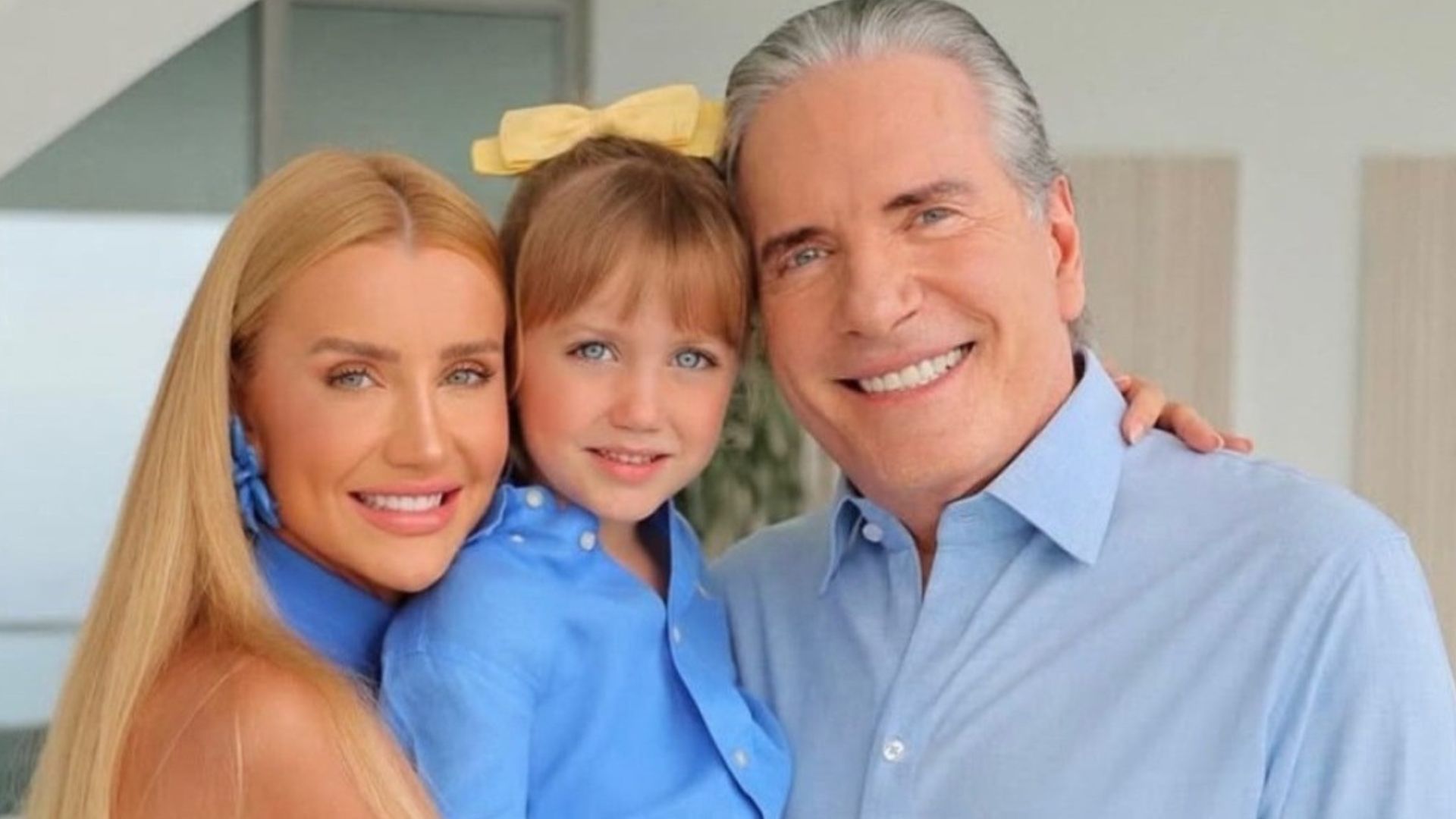 Ana Paula Siebert, filha e Roberto Justus (Foto: Instagram)