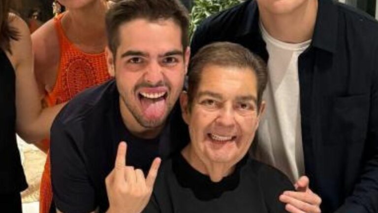 João Silva e Faustão (Foto: Instagram)