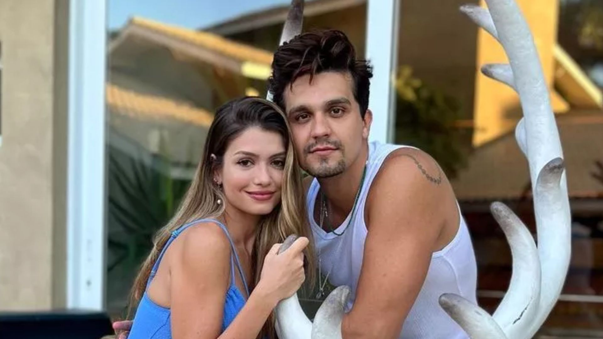 Luan Santana e Jade Magalhães (Foto: Instagram)