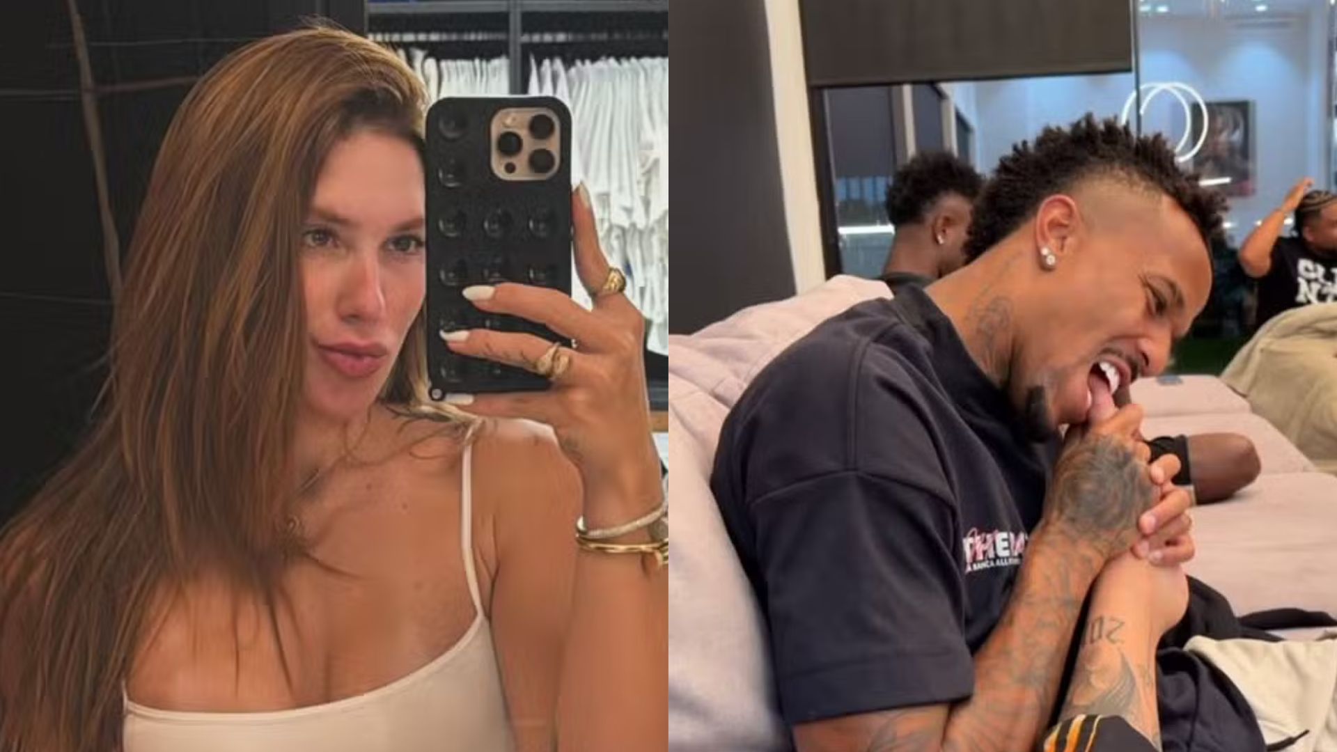 Virginia, Vini Jr e Tainá Castro (Foto: Instagram)
