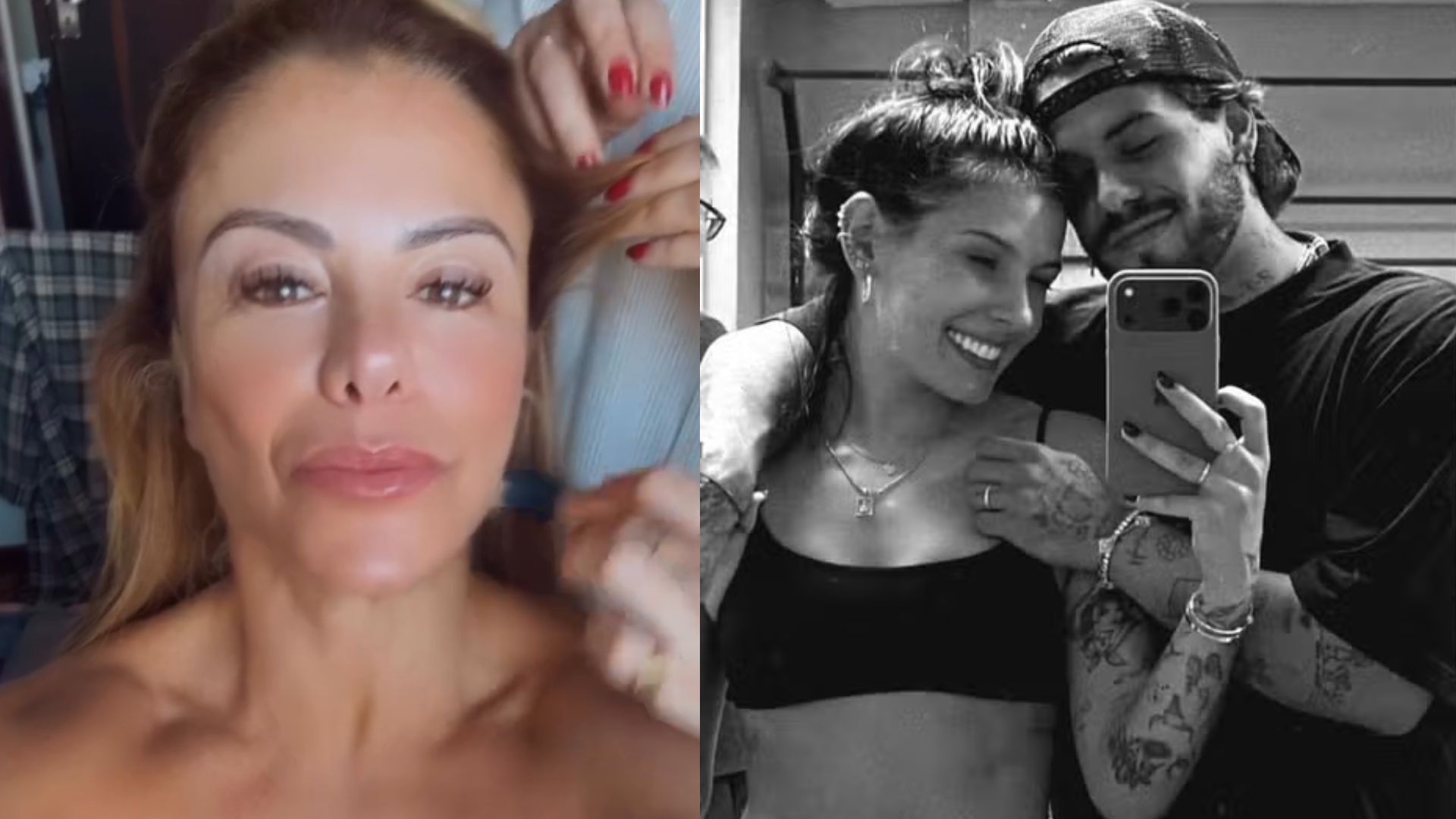 Poliana Rocha, Ana Castela e Zé Felipe (Foto: Instagram)