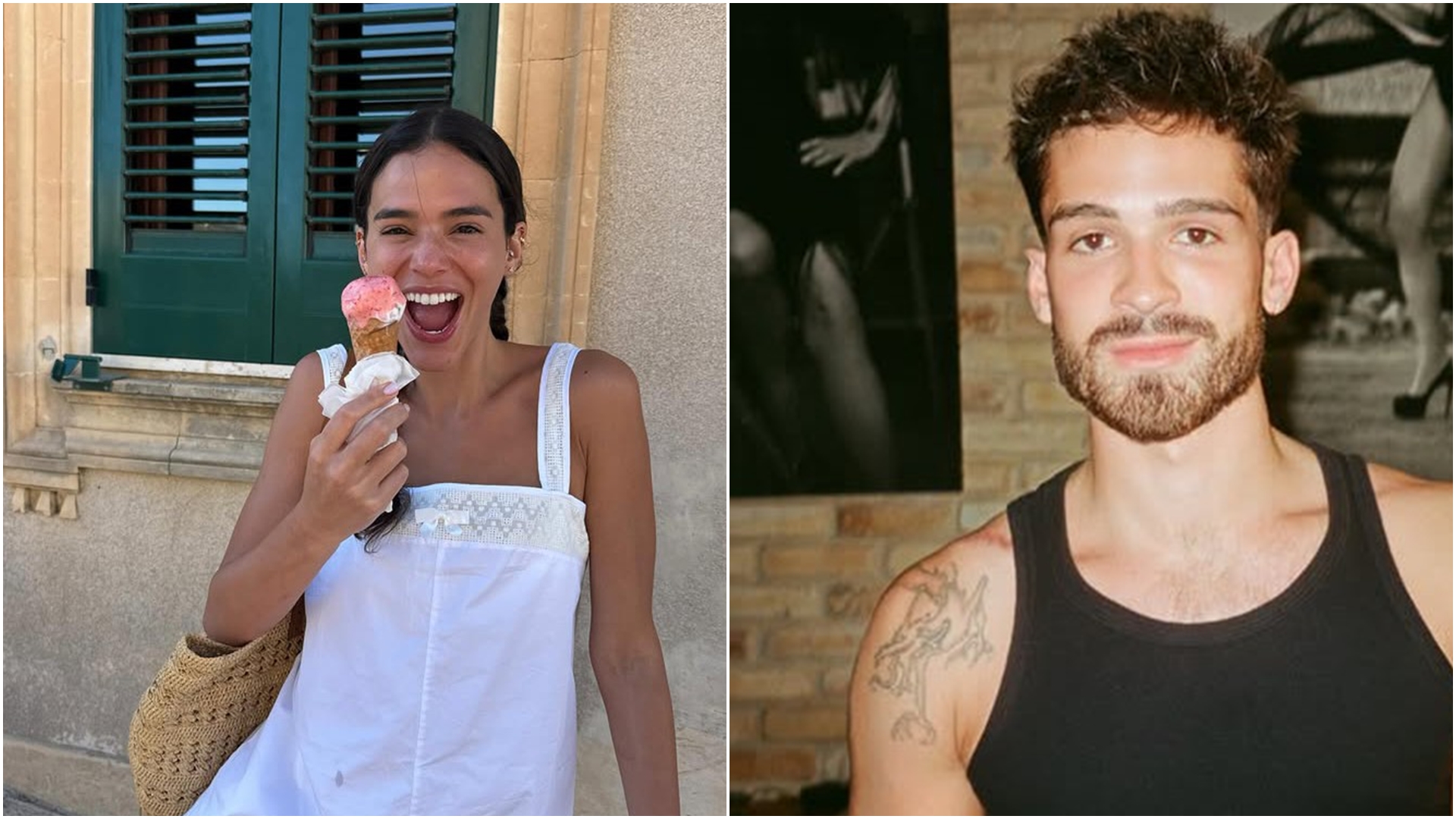 Bruna Marquezine e João Guilherme (Foto: Instagram)