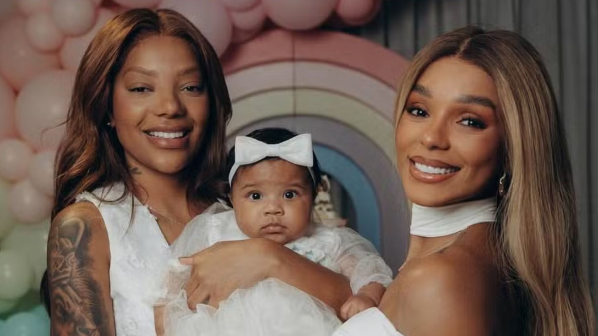 Ludmilla, Zuri, Brunna Gonçalves (Foto: Instagram)