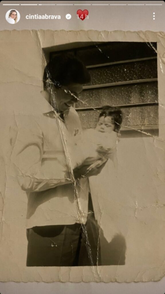 Silvio Santos e Cintia Abravanel (Foto: Instagram)