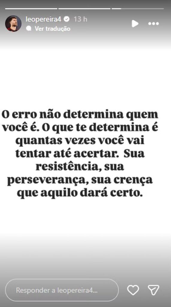 Léo Pereira (Foto: Instagram)