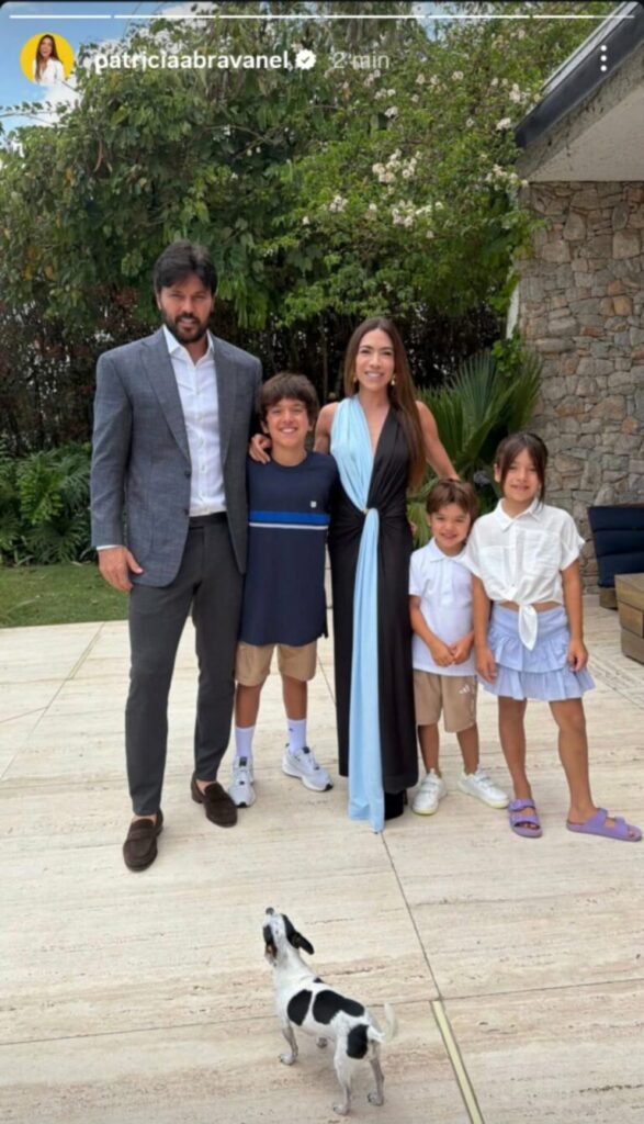 Patricia Abravanel e família (Foto: Instagram)