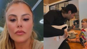 Poliana Rocha, Zé Felipe e José Leonardo (Foto: Instagram)