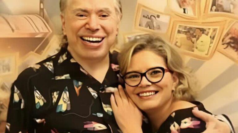 Silvio Santos e Cintia Abravanel (Foto: Instagram)