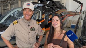 Comandante Hamilton e Camilla Rocha (Foto: CMTE News)