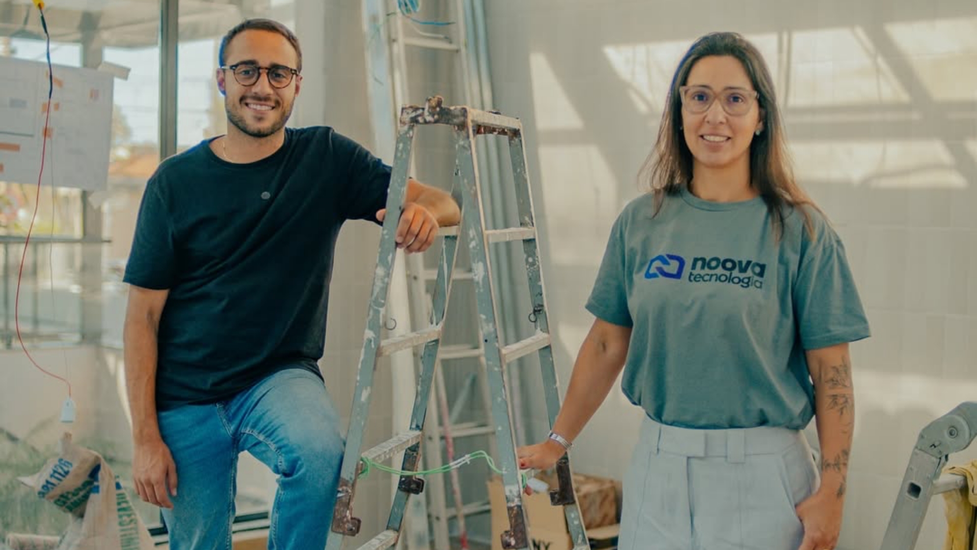 Gabriel Santin e Daniela Franco (Foto: Assessoria)